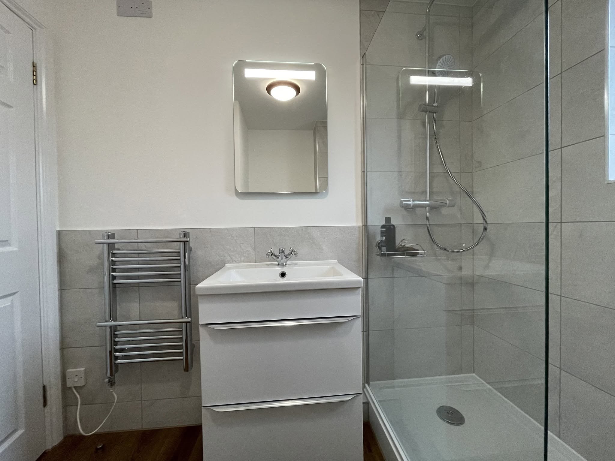 House bathroom — detail view